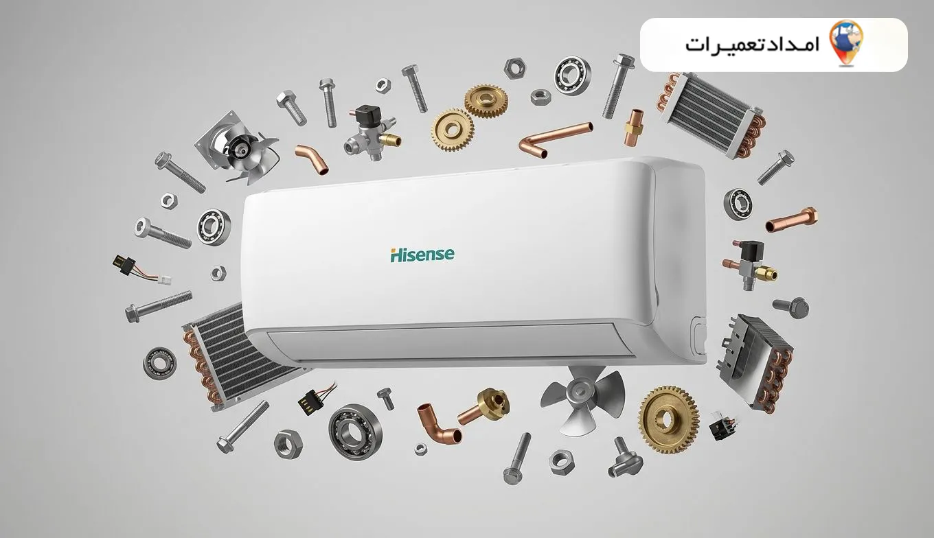 تعمیرات کولرگازی هایسنس در آبادان
