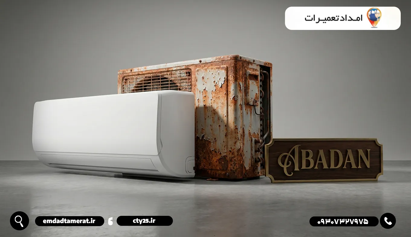 چرا پنل کولرگازی در آبادان زود دچار زنگزدگی میشود؟